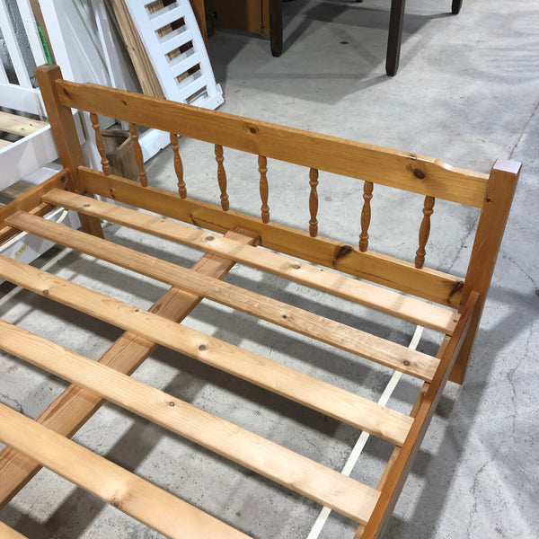 Wooden Double Bed - REF