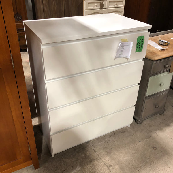 IKEA White Chest of Drawers - REF