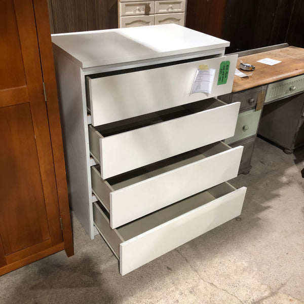 IKEA White Chest of Drawers - REF