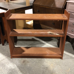 Small Wooden Open Bookshelf
