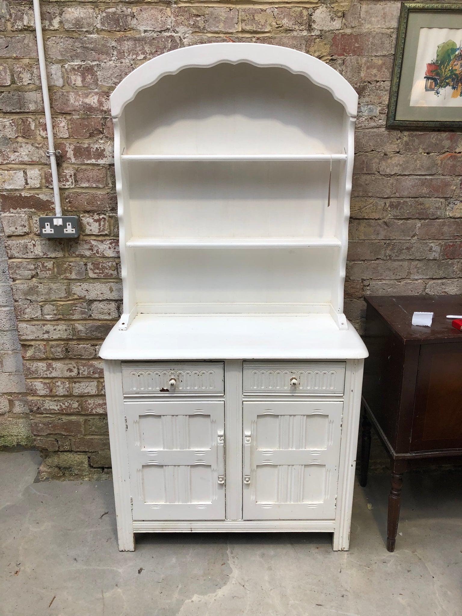 White Painted Dresser