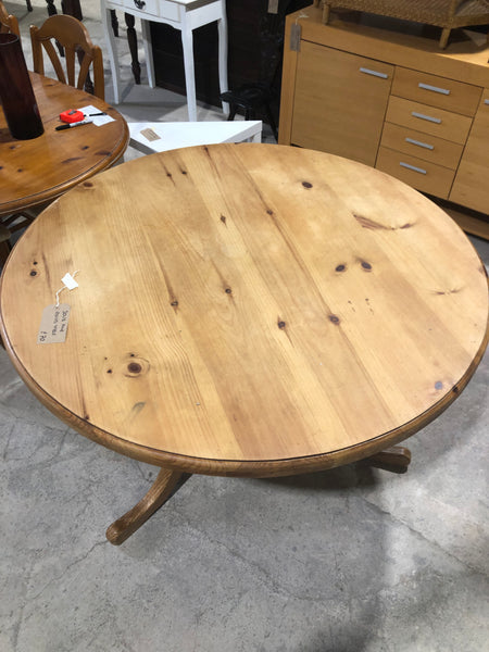 Solid pine dining table