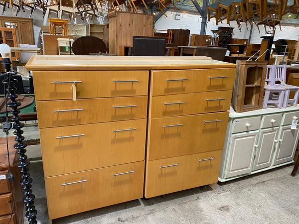 Extra large twin chest of drawers