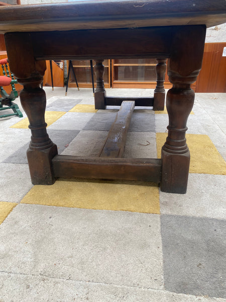 Antique Elm Refectory Table