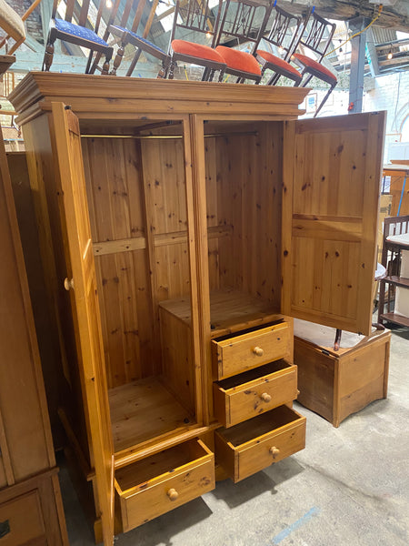 Large Pine Wardrobe