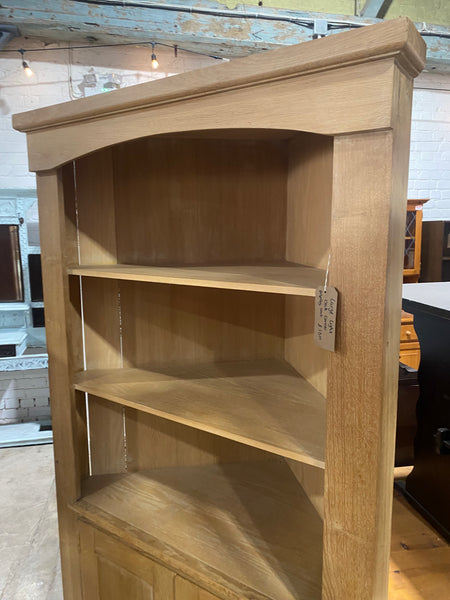 Large light Oak corner unit