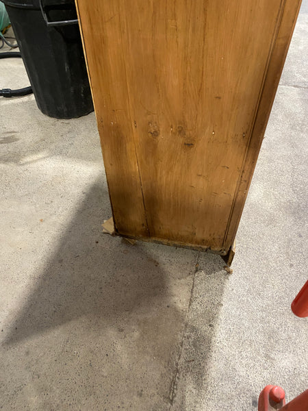 Antique Pine Linen Cupboard