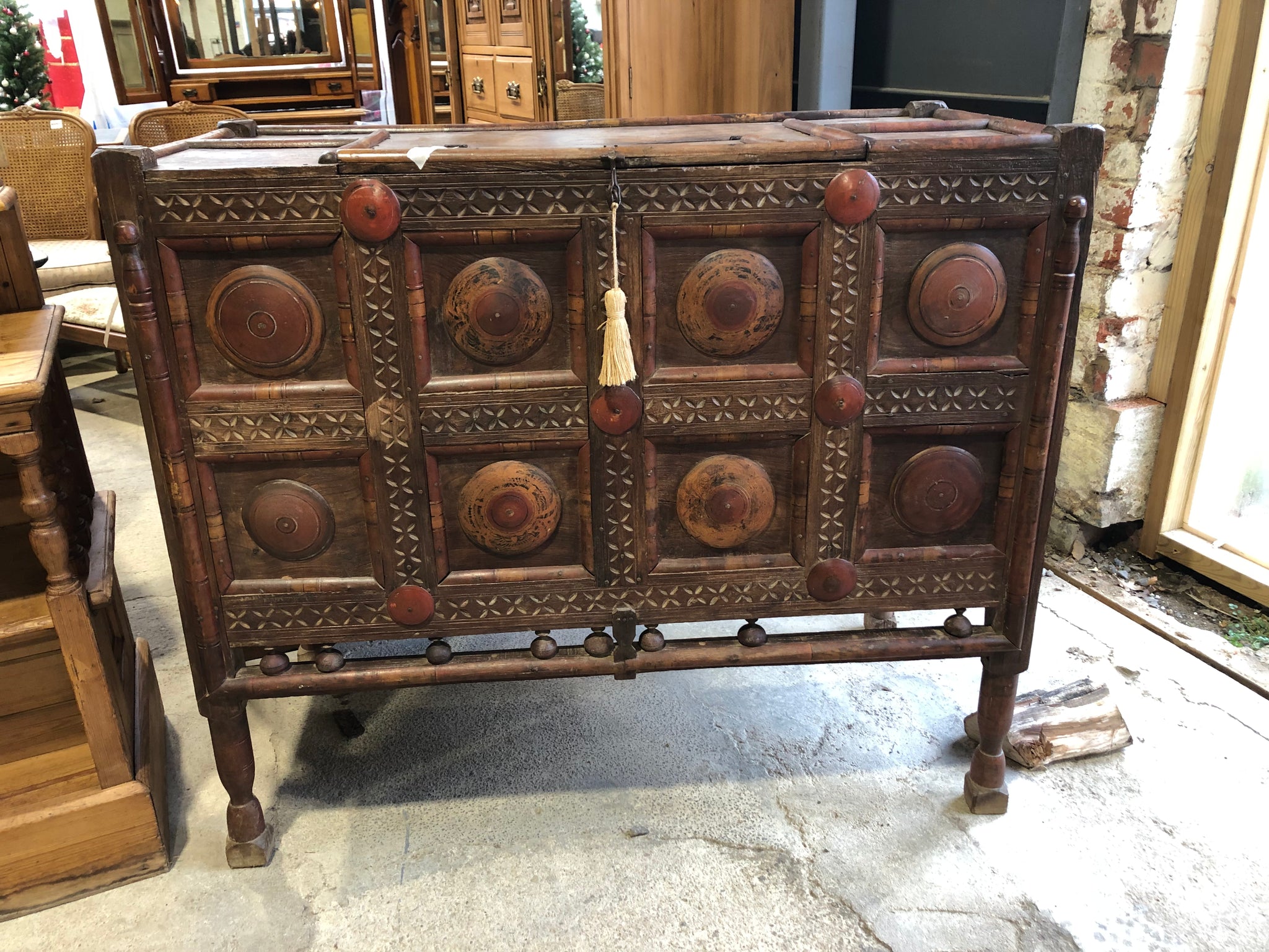 GHC -Antique Turkmen Dowry Chest