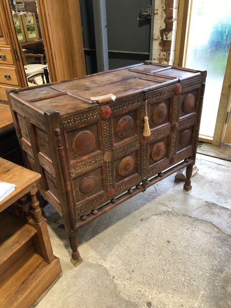 GHC -Antique Turkmen Dowry Chest