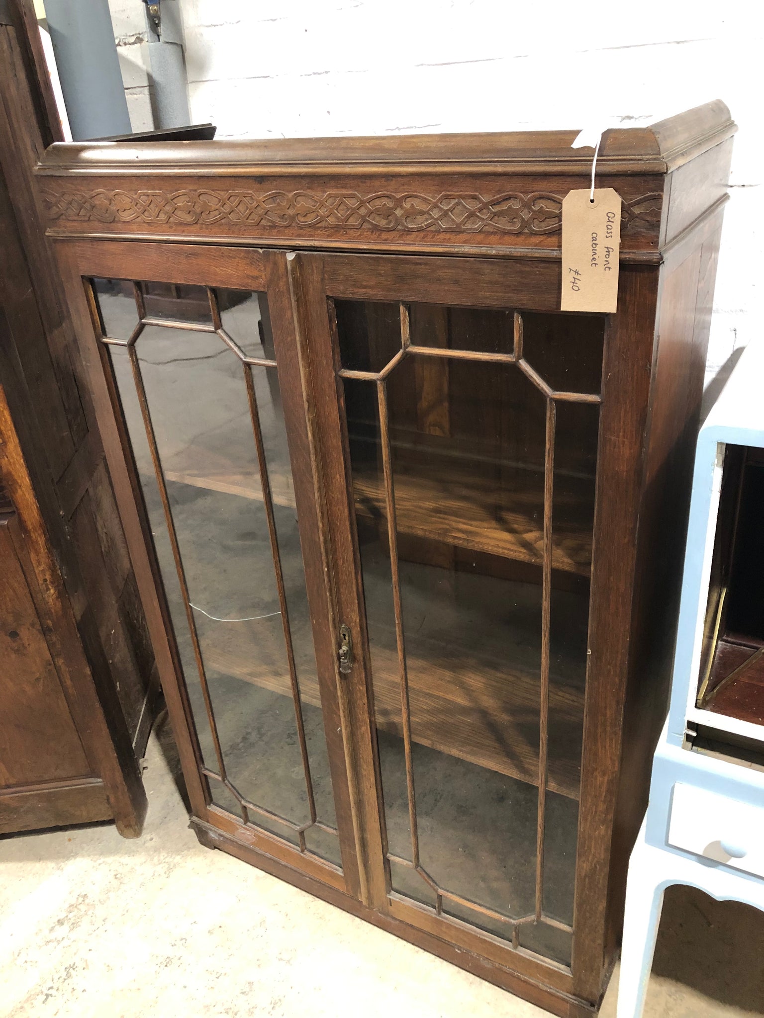 Glass cabinet