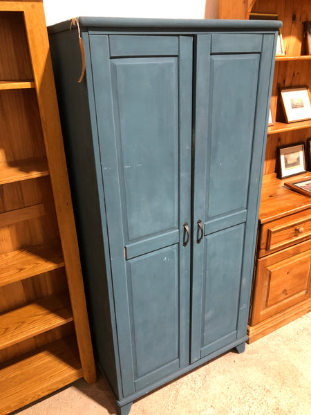 Blue wardrobe