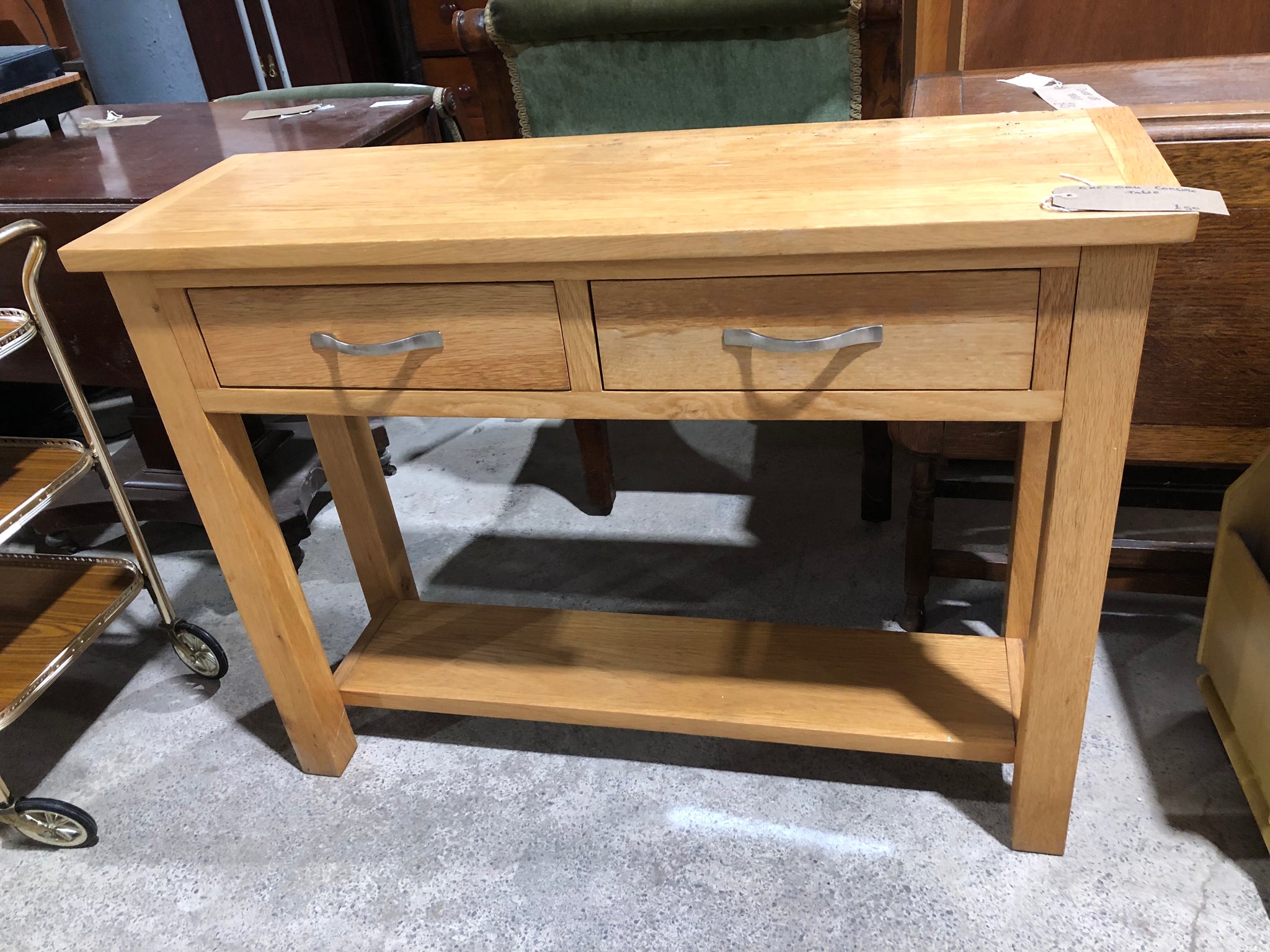 GHC - Solid Oak Console Table