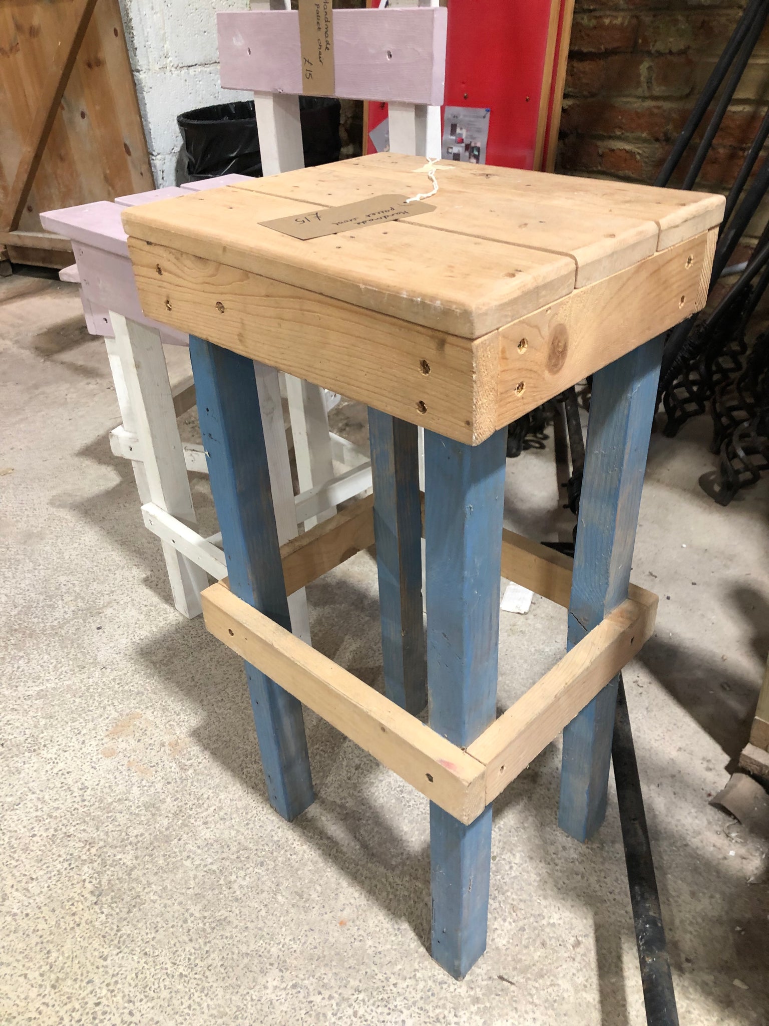 Handmade Pallet stool