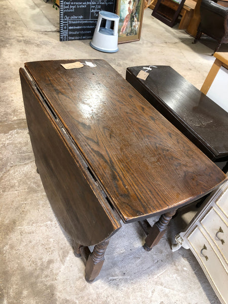 Large Oak Drop Leaf Table