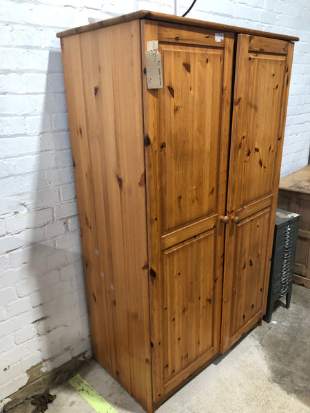 Pine Double Wardrobe