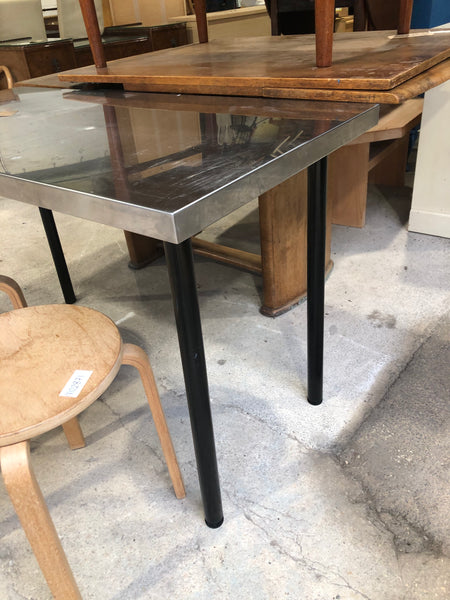 Metal Effect IKEA Kitchen Table