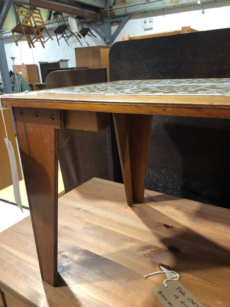 GHC - Teak Tiled Top Coffee Table