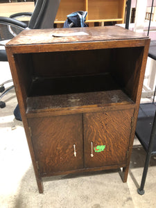 Vintgae Oak Bedside Cabinet