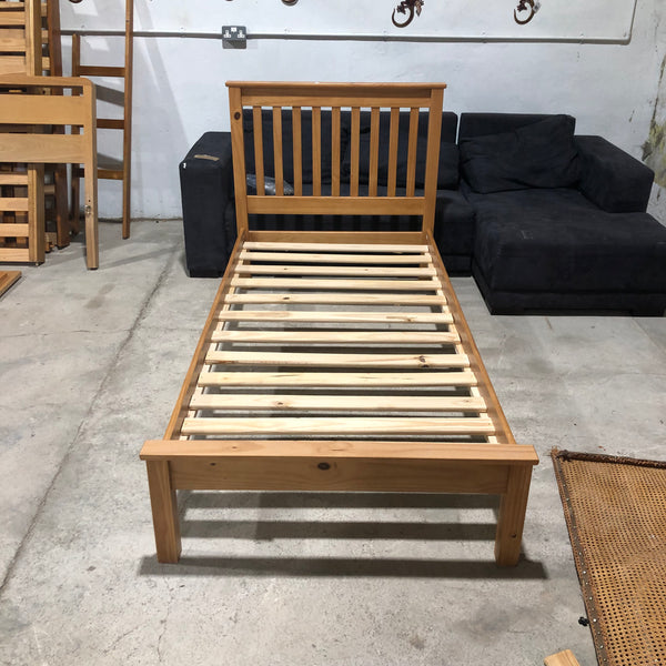 Wooden Single Bed