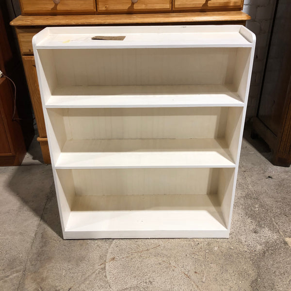 White Wooden Bookcase