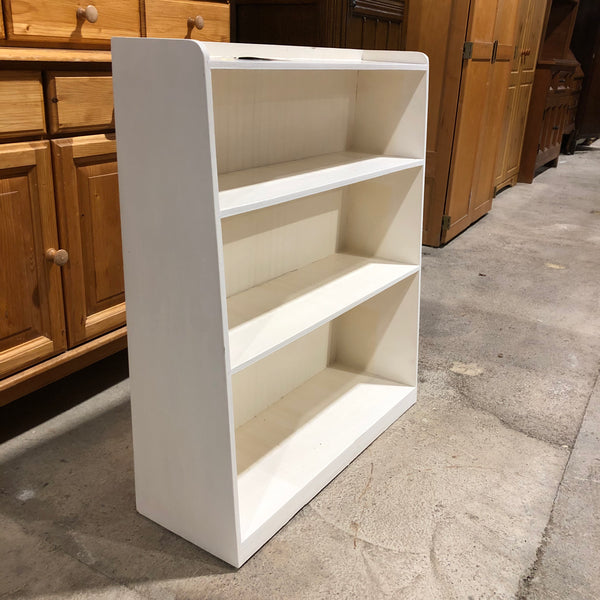 White Wooden Bookcase