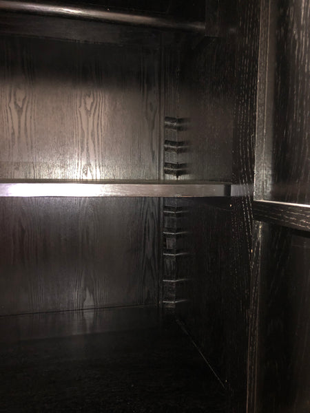 Black Lacquer Oriental Wardrobe