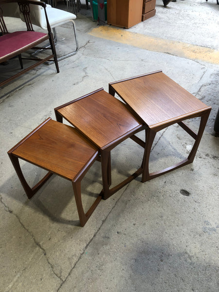 Mid Century Teak G Plan Nest of Tables