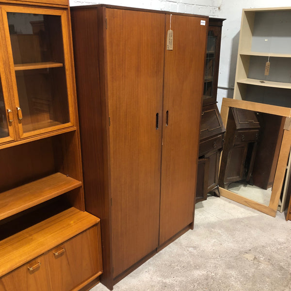 Teak Double Wardrobe