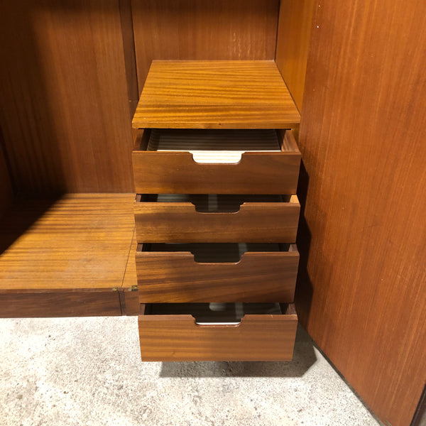 Teak Double Wardrobe