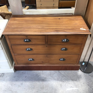 Rustic Pine Chest of Drawers
