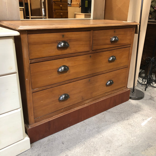 Rustic Pine Chest of Drawers
