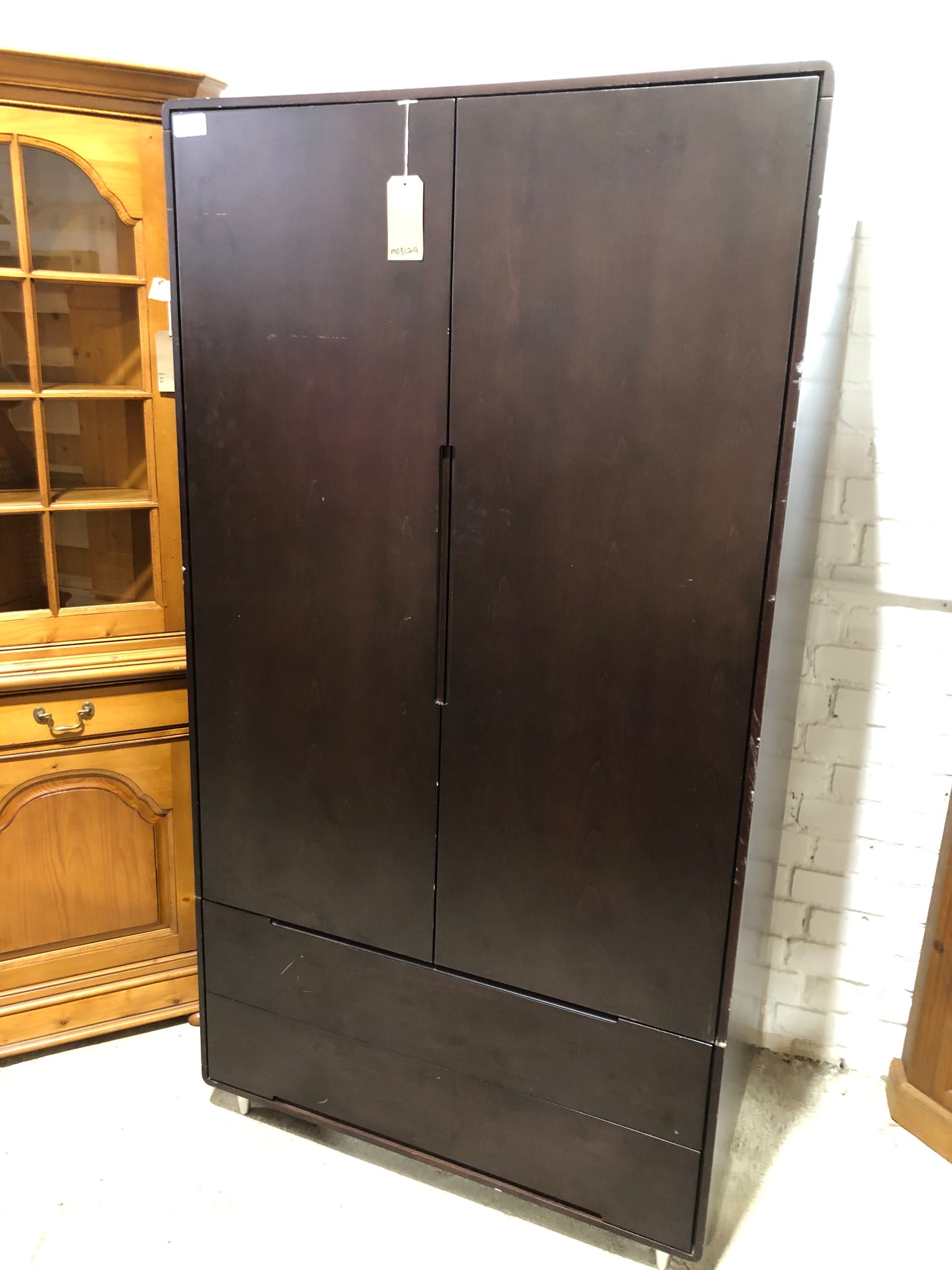 Dark Veneer Wardrobe