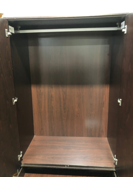 Dark Veneer Wardrobe