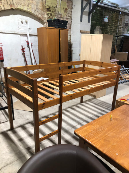 Wooden Cabin Bed