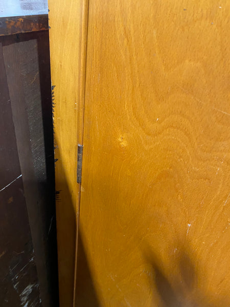 Teak Veneer Storage Cupboard GHC