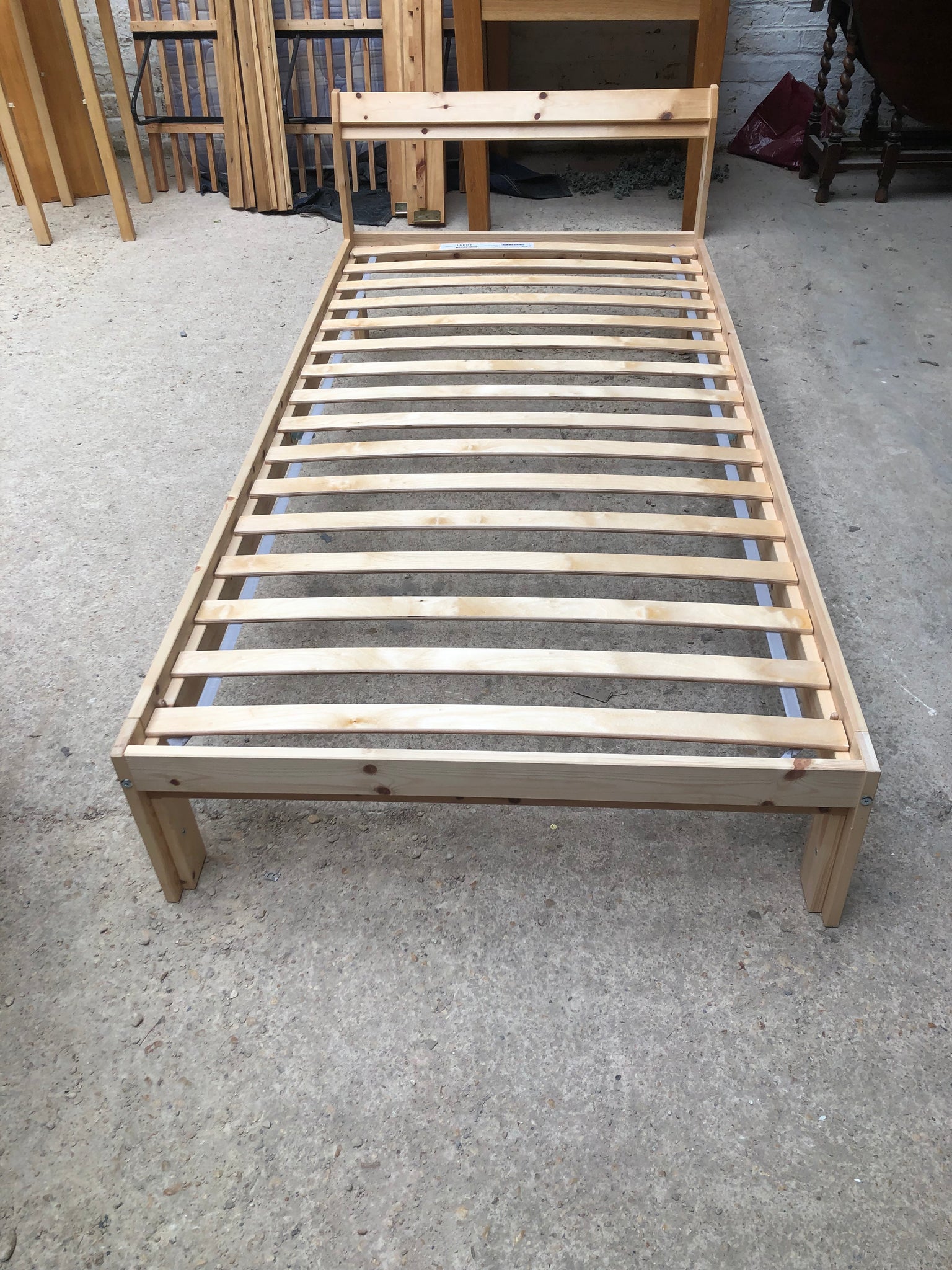 Pine Single Bed Frame